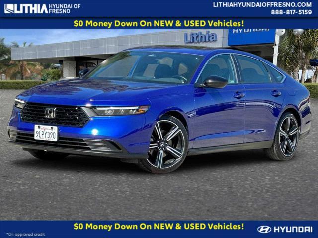 used 2024 Honda Accord Hybrid car, priced at $27,998