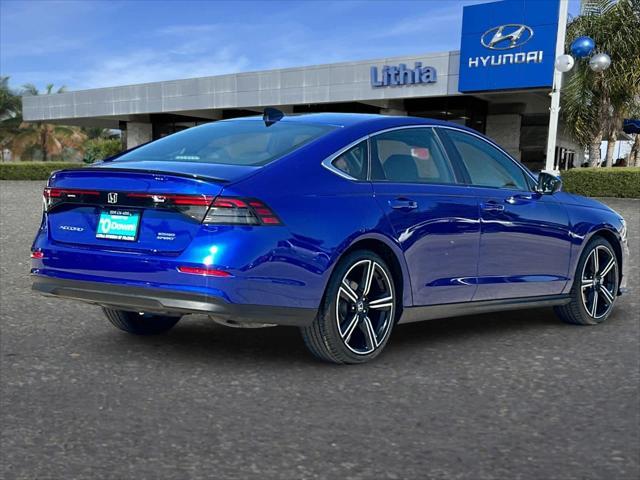 used 2024 Honda Accord Hybrid car, priced at $27,998