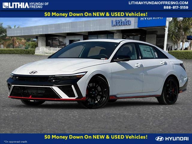 new 2025 Hyundai Elantra N car, priced at $36,719