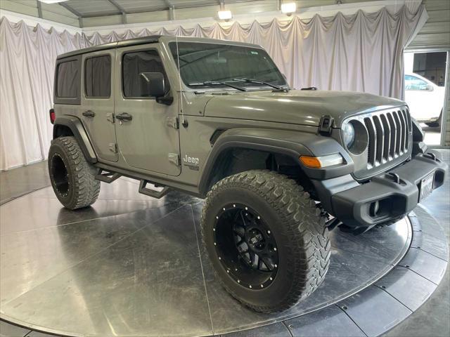 used 2018 Jeep Wrangler Unlimited car, priced at $23,999