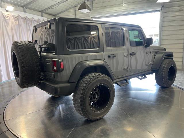 used 2018 Jeep Wrangler Unlimited car, priced at $23,999