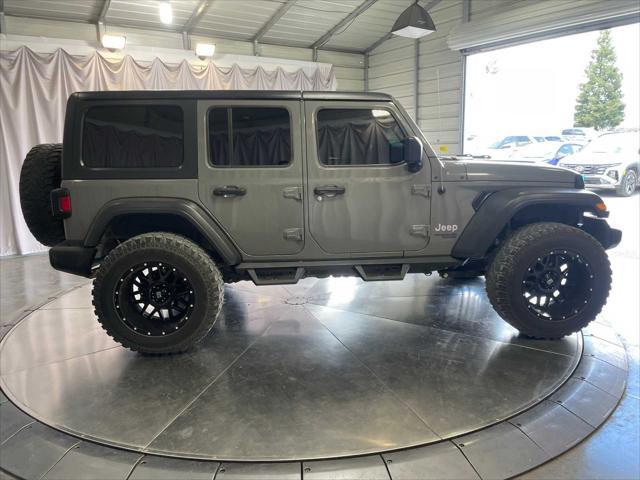 used 2018 Jeep Wrangler Unlimited car, priced at $23,999