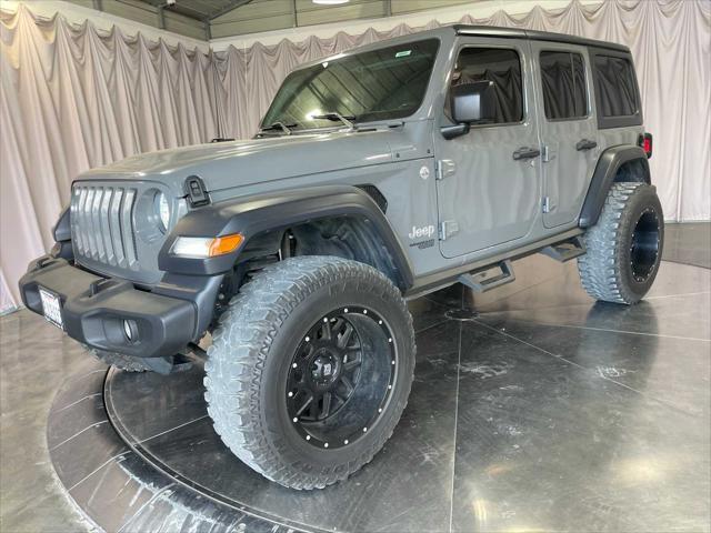 used 2018 Jeep Wrangler Unlimited car, priced at $23,999