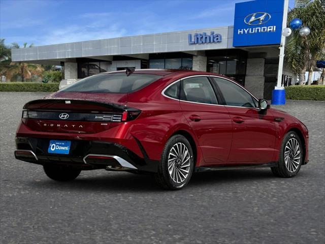 new 2025 Hyundai Sonata Hybrid car, priced at $30,133