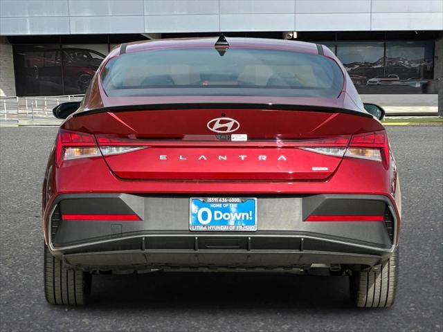new 2025 Hyundai Elantra car, priced at $27,140