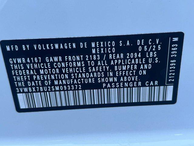 new 2025 Volkswagen Jetta car, priced at $23,781