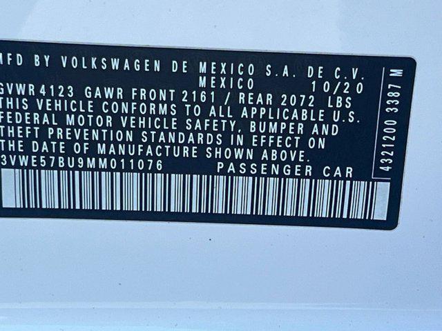 used 2021 Volkswagen Jetta car, priced at $16,698