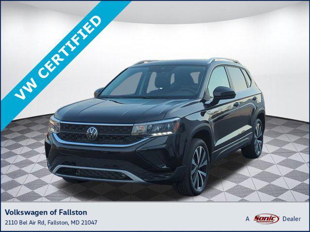used 2024 Volkswagen Taos car, priced at $23,499