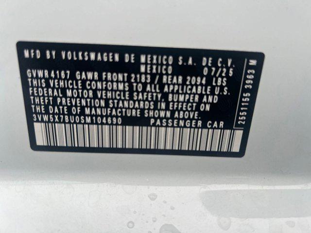 new 2025 Volkswagen Jetta car, priced at $22,882