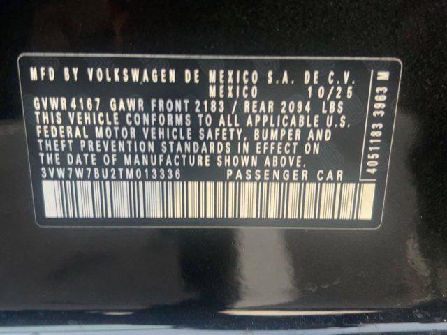 new 2026 Volkswagen Jetta car, priced at $28,381