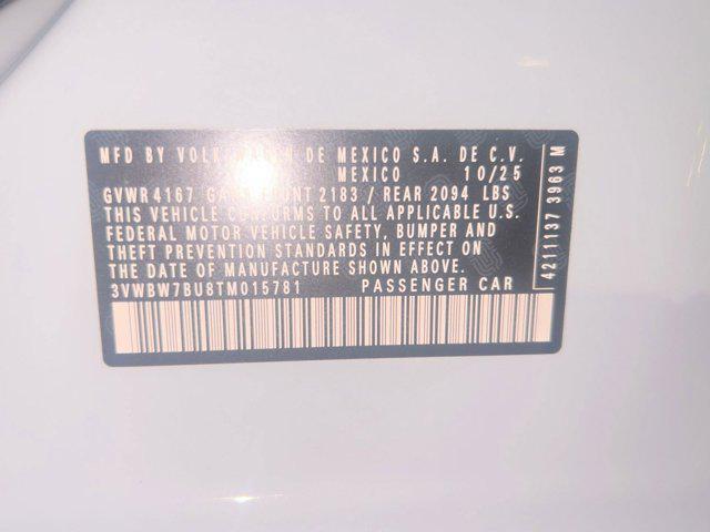 new 2026 Volkswagen Jetta car, priced at $26,681