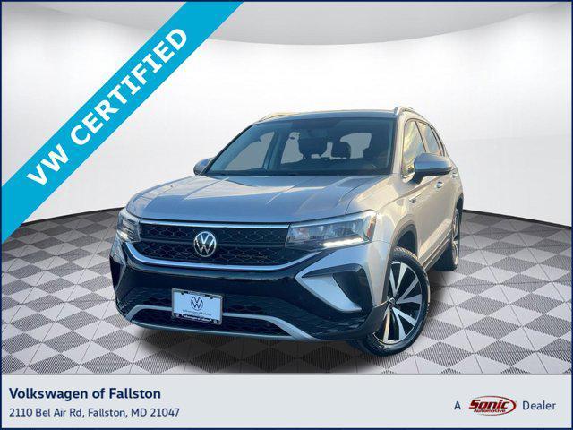 used 2022 Volkswagen Taos car, priced at $19,999