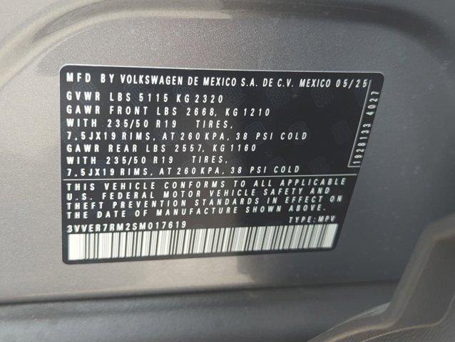 new 2025 Volkswagen Tiguan car, priced at $35,011