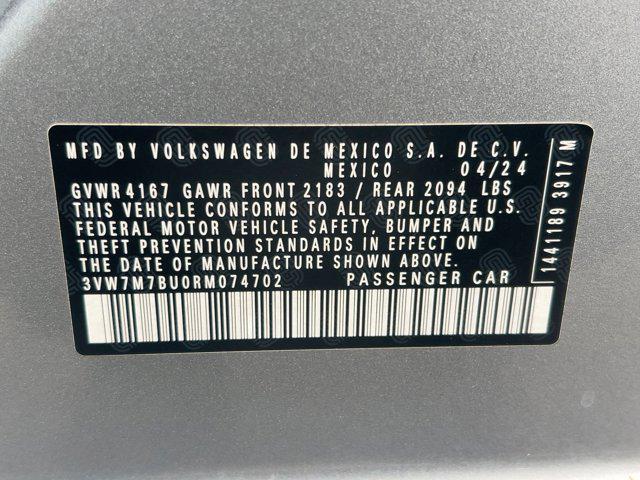 used 2024 Volkswagen Jetta car, priced at $21,998