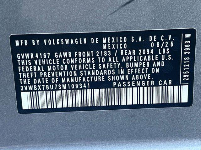 new 2025 Volkswagen Jetta car, priced at $23,151