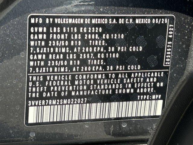 new 2025 Volkswagen Tiguan car, priced at $35,002