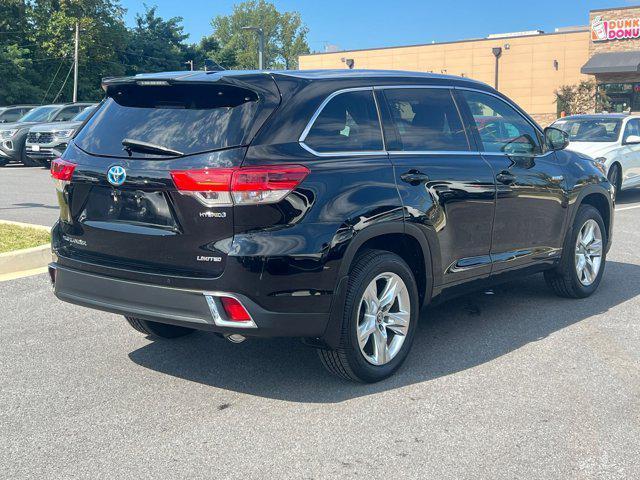 used 2019 Toyota Highlander Hybrid car, priced at $33,998