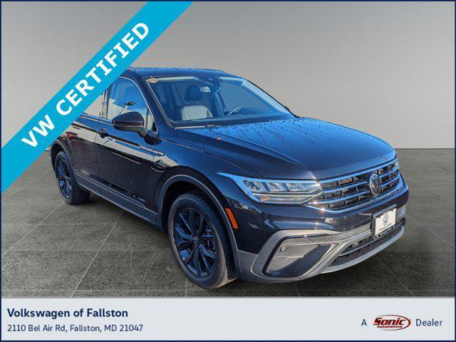 used 2022 Volkswagen Tiguan car, priced at $23,499