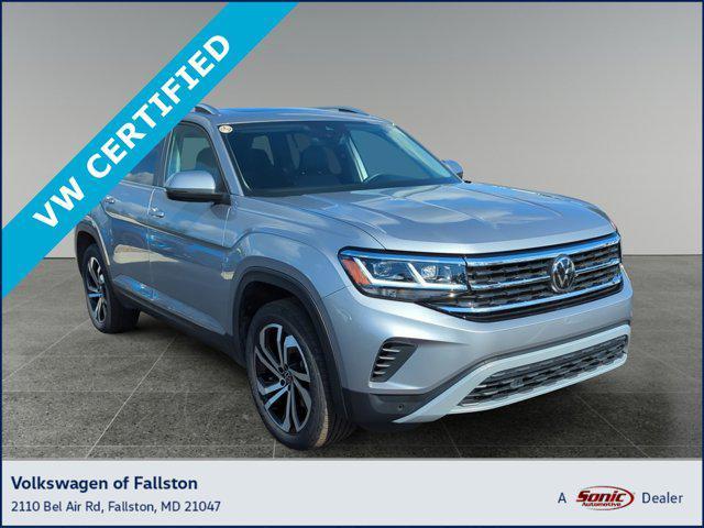 used 2023 Volkswagen Atlas car, priced at $35,696