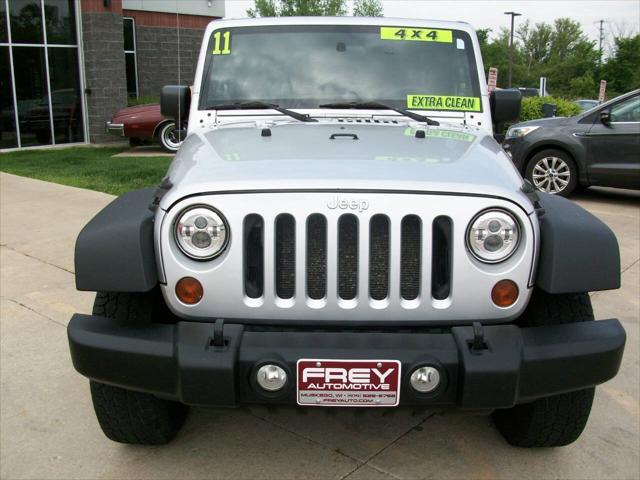used 2011 Jeep Wrangler Unlimited car, priced at $9,995
