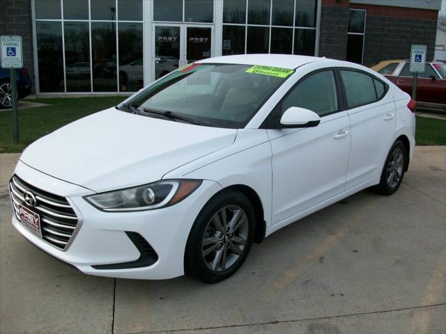 used 2017 Hyundai Elantra car, priced at $9,995