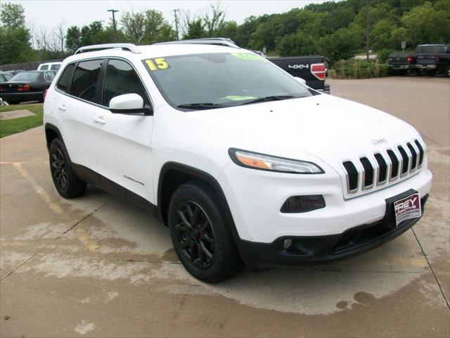 used 2015 Jeep Cherokee car, priced at $11,495