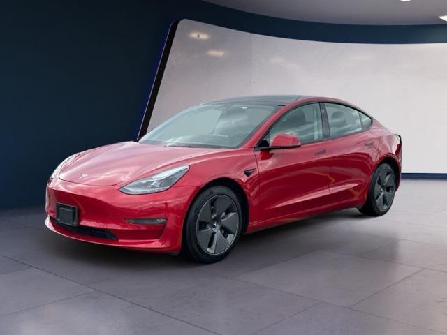 used 2022 Tesla Model 3 car, priced at $28,500