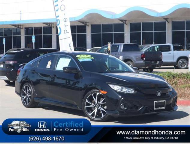 used 2019 Honda Civic Si car, priced at $25,685