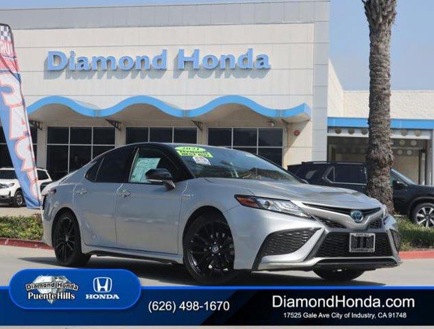 used 2021 Toyota Camry Hybrid car, priced at $29,971
