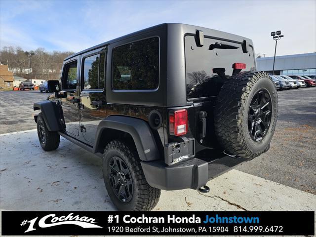 used 2016 Jeep Wrangler Unlimited car, priced at $14,239