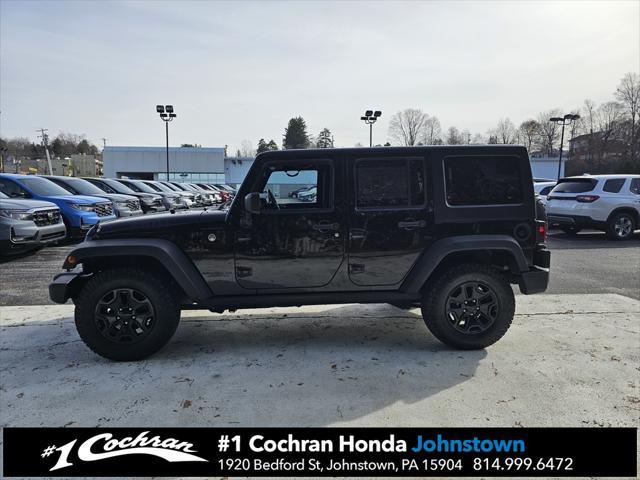 used 2016 Jeep Wrangler Unlimited car, priced at $14,239