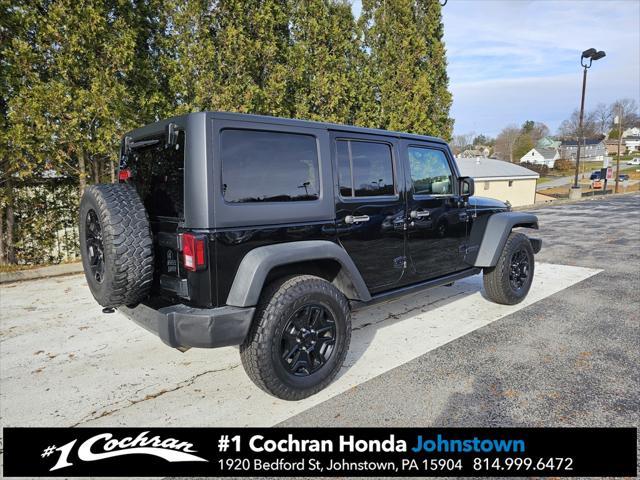 used 2016 Jeep Wrangler Unlimited car, priced at $14,239