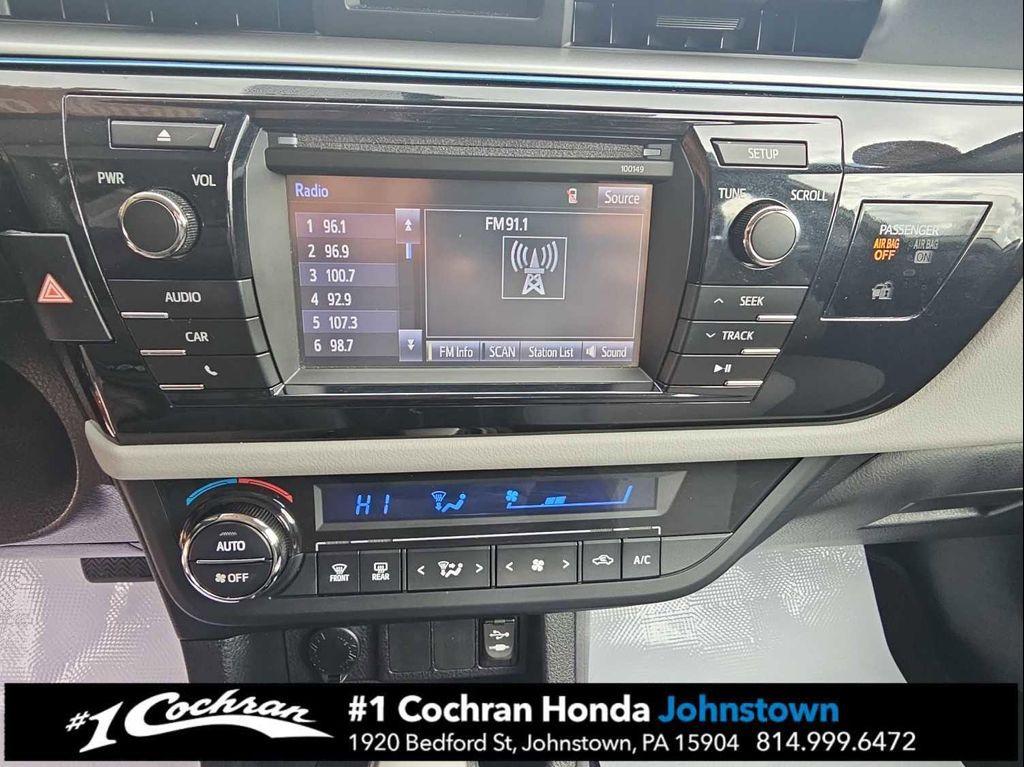 used 2015 Toyota Corolla car, priced at $9,921