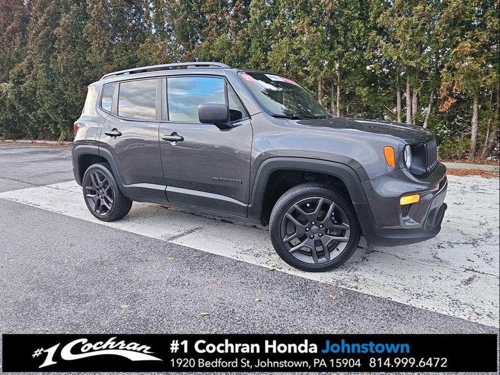 used 2021 Jeep Renegade car, priced at $16,990