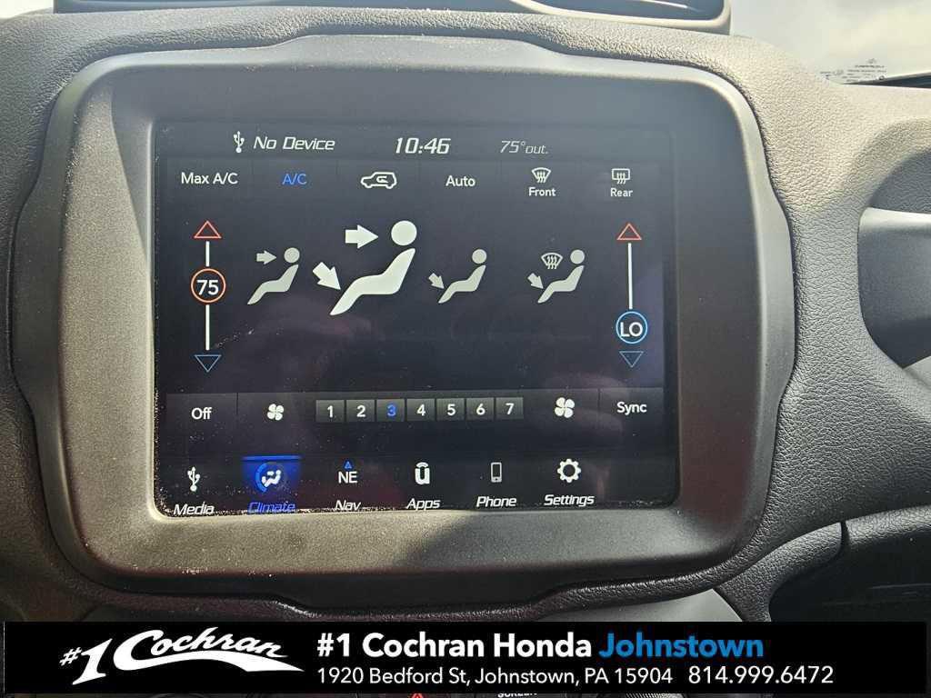 used 2021 Jeep Renegade car, priced at $16,990