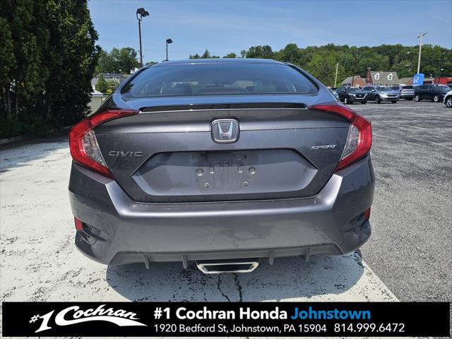 used 2021 Honda Civic car, priced at $20,758