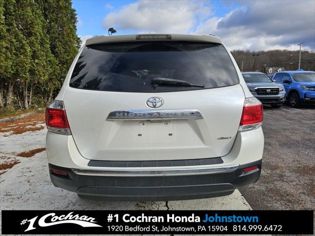 used 2012 Toyota Highlander car, priced at $13,090