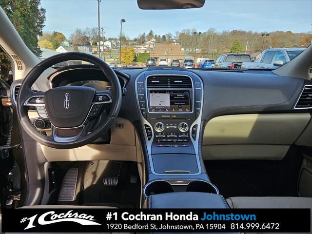 used 2019 Lincoln Nautilus car, priced at $24,958