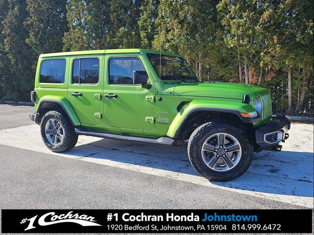 used 2019 Jeep Wrangler Unlimited car, priced at $21,998