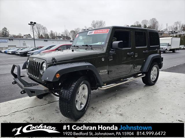 used 2015 Jeep Wrangler Unlimited car, priced at $15,525