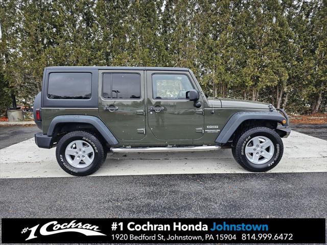 used 2015 Jeep Wrangler Unlimited car, priced at $15,525