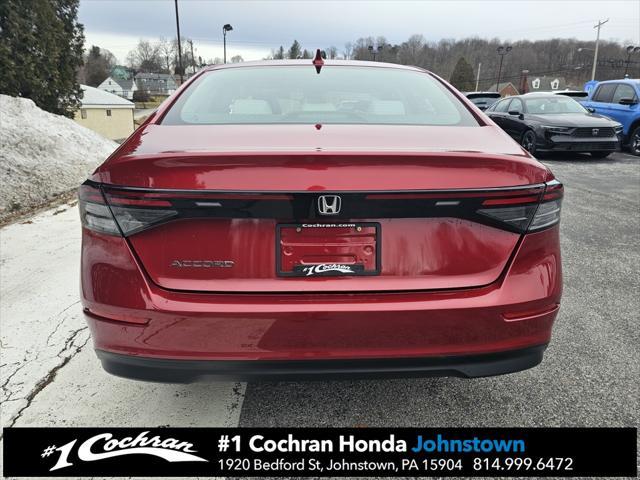 used 2023 Honda Accord car, priced at $24,745