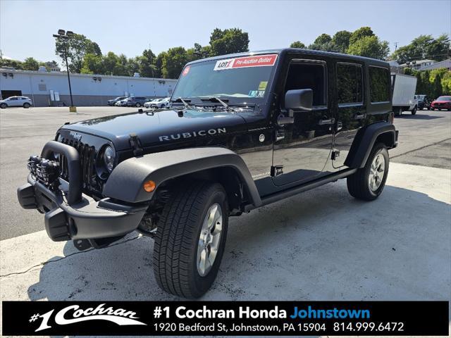 used 2015 Jeep Wrangler Unlimited car, priced at $21,455