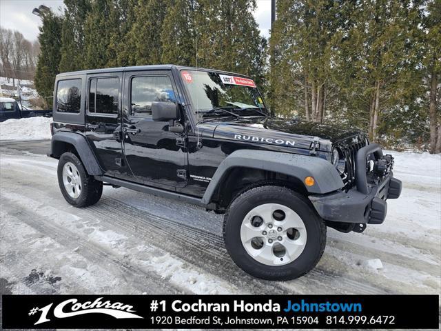 used 2015 Jeep Wrangler Unlimited car, priced at $20,952