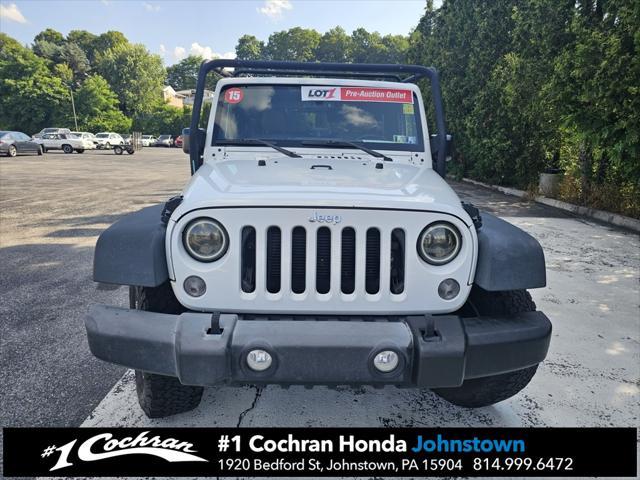used 2015 Jeep Wrangler car, priced at $16,990