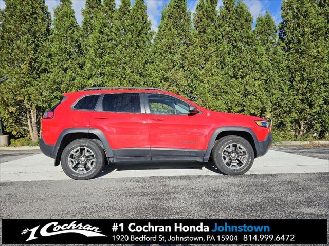 used 2019 Jeep Cherokee car, priced at $18,958