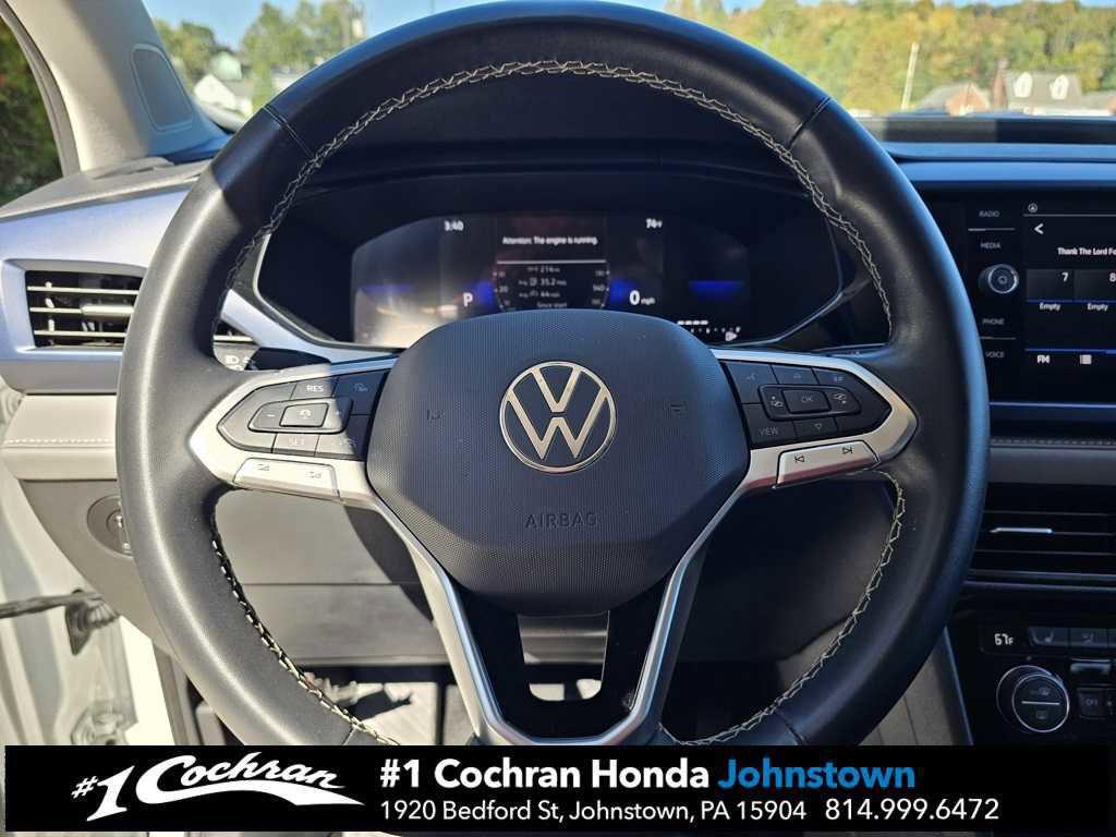 used 2024 Volkswagen Taos car, priced at $19,498