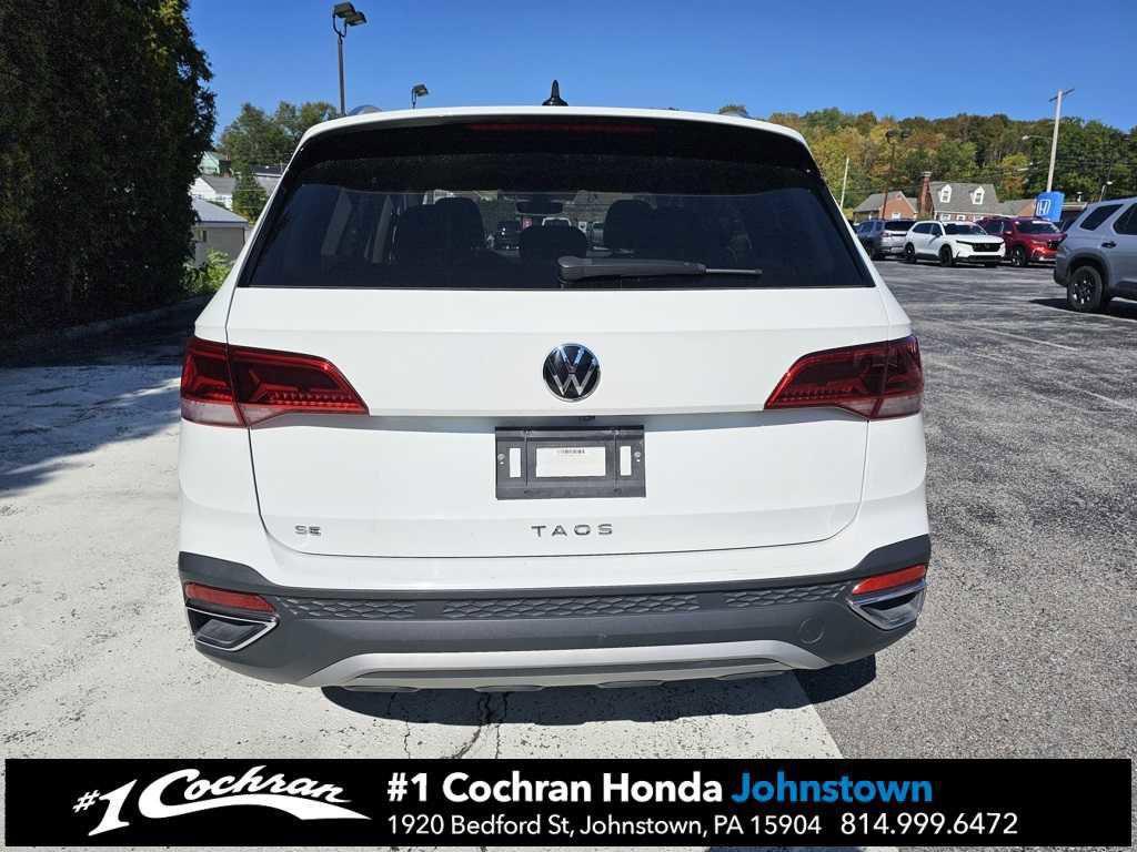 used 2024 Volkswagen Taos car, priced at $19,498