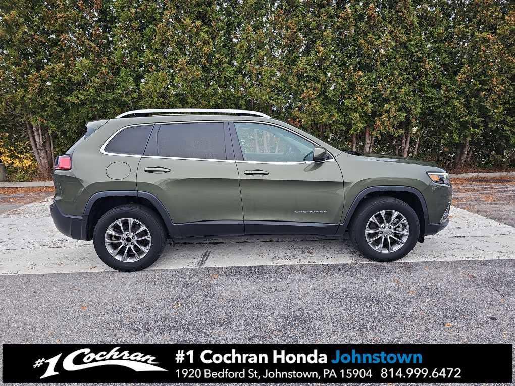 used 2021 Jeep Cherokee car, priced at $21,998