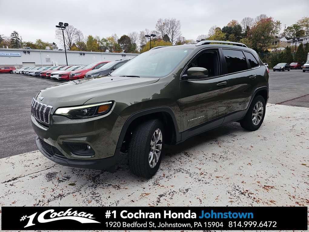 used 2021 Jeep Cherokee car, priced at $21,998